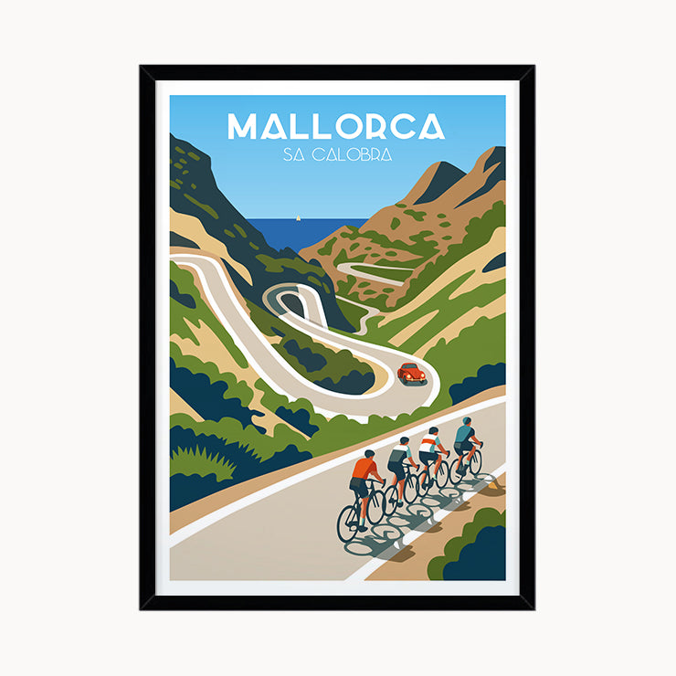 Poster Sa Calobra, Mallorca