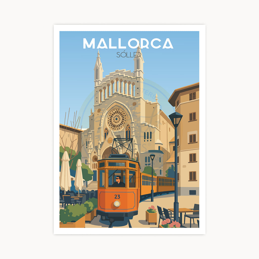 Affiche du Sóller, Majorque