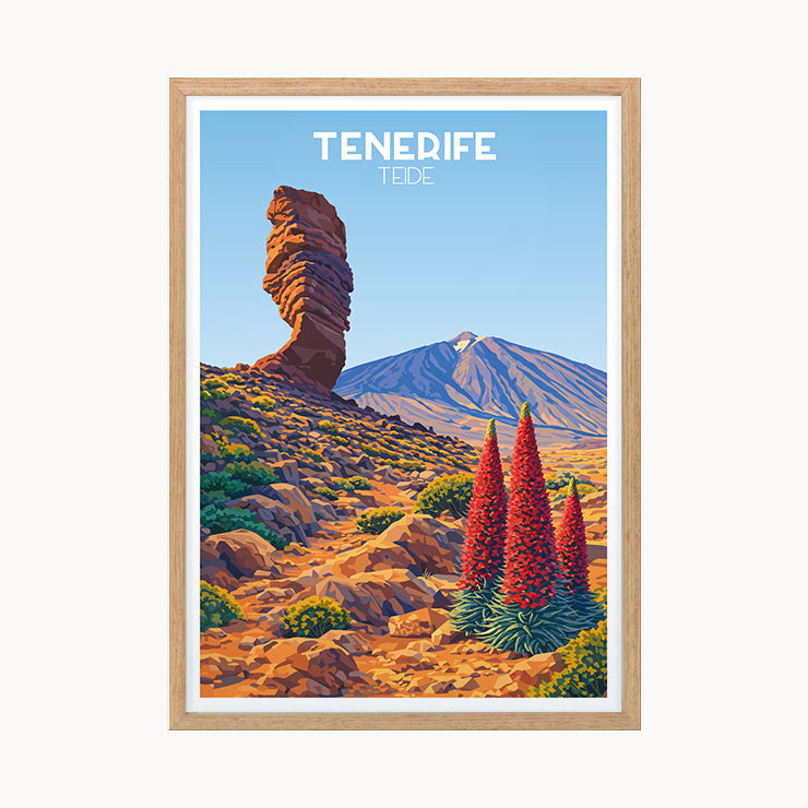 Teide Volcano Poster, Tenerife
