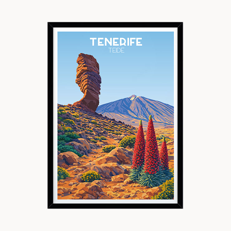 Teide Volcano Poster, Tenerife